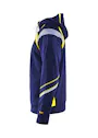 Blaklader 3433 Sweatshirt Hooded Rits Reflecterend Visible miniatuur