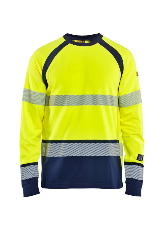 Blaklader 3436 T-shirt lange Mouwen UV-bescherming Vlamvertragend Multinorm