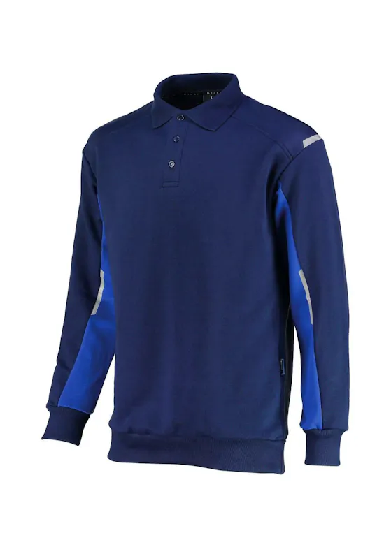 Ballyclare Joe 34401/803 Polosweater Tweekleurige Regular Fit