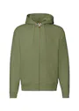 Fruit of The Loom Premium Hooded Sweat Jacket miniatuur