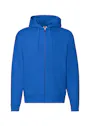 Fruit of The Loom Premium Hooded Sweat Jacket miniatuur