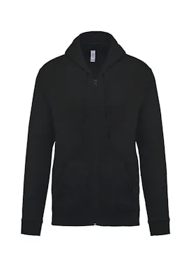 Kariban K479 Sweater met Rits en Capuchon Regular Fit