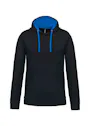 Kariban K446 Sweater Hooded Gecontrasteerde Capuchon Regular Fit miniatuur