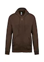 Kariban K479 Sweater met Rits en Capuchon Regular Fit miniatuur
