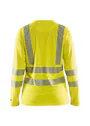 Blaklader 34851013 T-shirt Lange Mouw Reflecterend High Vis Dames miniatuur