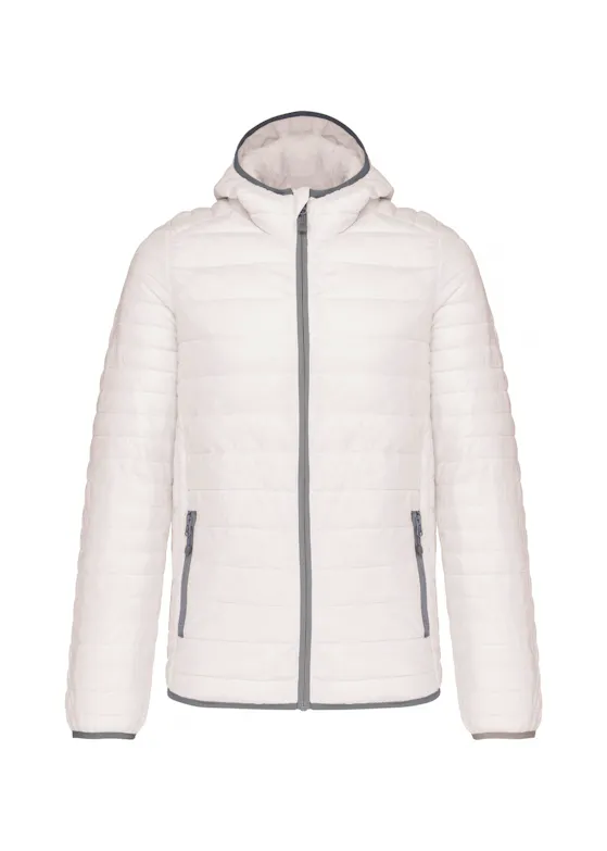 Kariban Men's Lightweight Hooded Padded Jacket