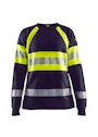 Blaklader 3494 T-shirt Lange Mouwen Vlamvertragend Dames Multinorm miniatuur