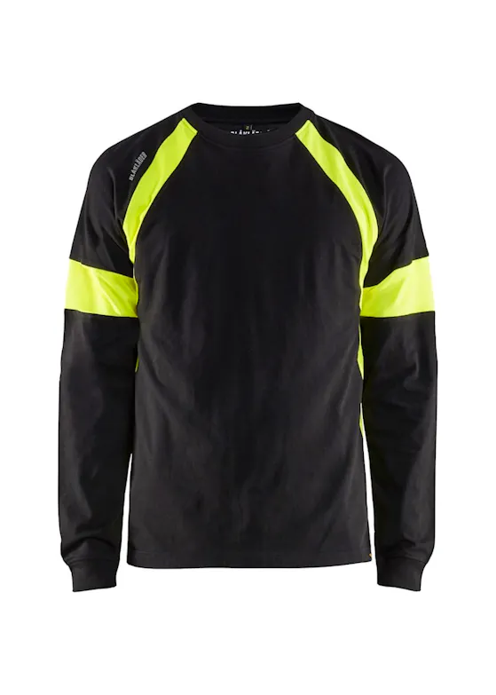Blaklader 3520 T-shirt Regular fit Lange Mouw Hi-vis
