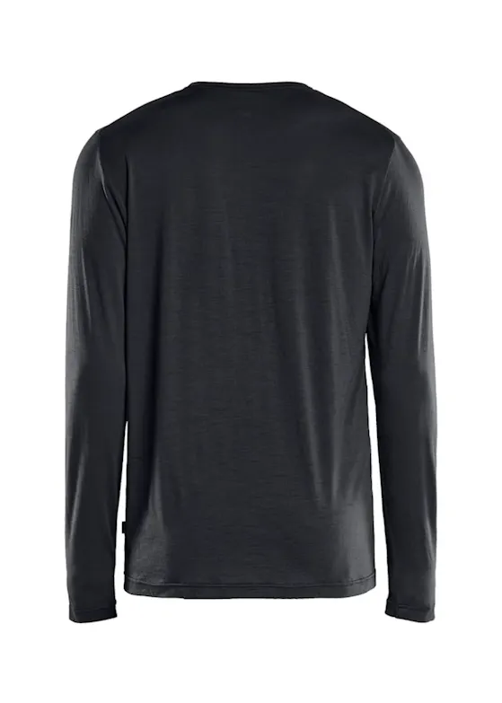 Blaklader 3538 T-shirt Lange Mouwen Merinowol Stretch