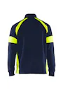 Blaklader 3550 Sweatshirt met High Vis Zones Reflecterend miniatuur