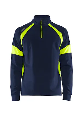 Blaklader 3550 Sweatshirt met High Vis Zones Reflecterend