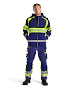 Blåkläder 35521158 Hooded Sweatshirt High Visibility Reflecterend miniatuur