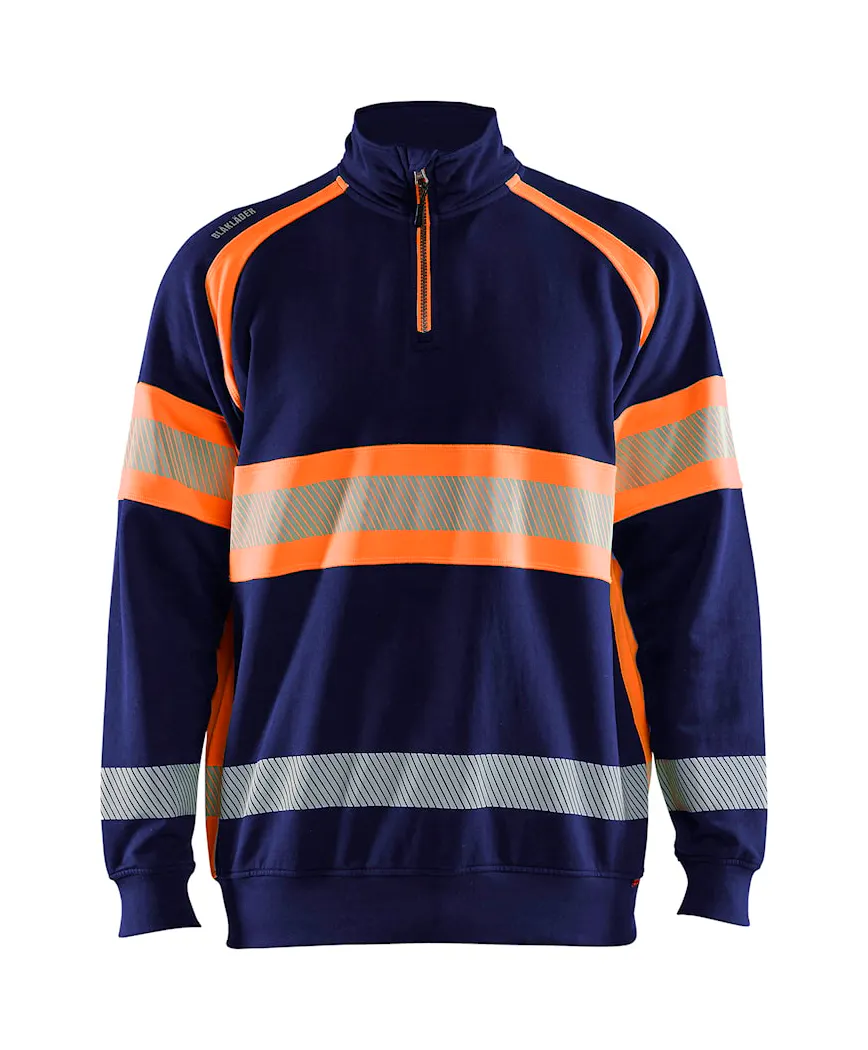 Marineblauw/Oranje