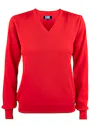 Cutter & Buck Everett 355431 Sweater V-Neck Regular Fit Dames miniatuur