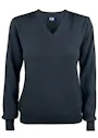 Cutter & Buck Everett 355431 Sweater V-Neck Regular Fit Dames miniatuur
