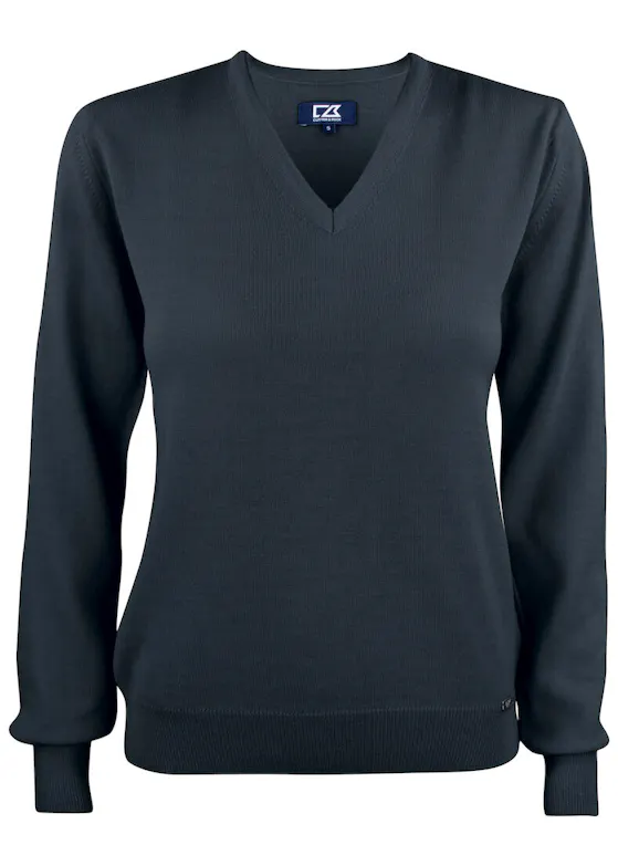 Cutter & Buck Everett 355431 Sweater V-Neck Regular Fit Dames