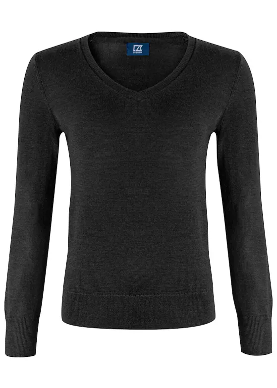 Cutter & Buck Vernon 355433 Longsleeves V-Neck Regular Fit Dames