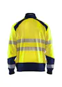 Blaklader 35562528 Sweatshirt Halve Rits High Vis Reflecterend miniatuur