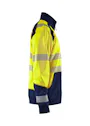 Blaklader 35562528 Sweatshirt Halve Rits High Vis Reflecterend miniatuur