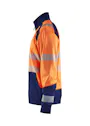 Blaklader 35562528 Sweatshirt Halve Rits High Vis Reflecterend miniatuur