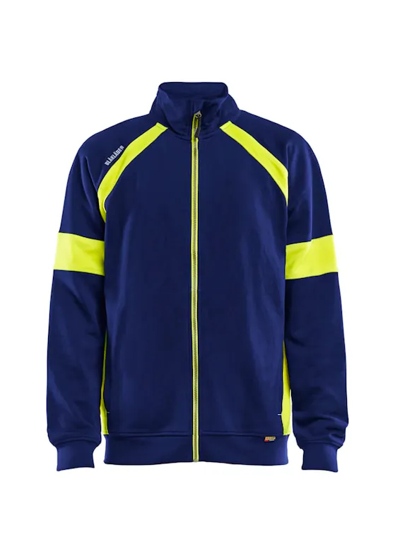 Blaklader 3567 Sweatshirt Visible Met Rits Regular Fit