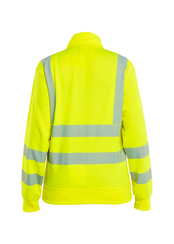 Blaklader 3574 Dames Sweatshirt Met Afneembare Capuchon High Vis