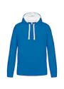 Kariban K446 Sweater Hooded Gecontrasteerde Capuchon Regular Fit miniatuur
