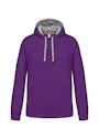 Kariban K446 Sweater Hooded Gecontrasteerde Capuchon Regular Fit miniatuur