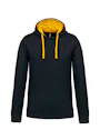 Kariban K446 Sweater Hooded Gecontrasteerde Capuchon Regular Fit miniatuur
