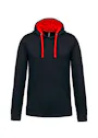 Kariban K446 Sweater Hooded Gecontrasteerde Capuchon Regular Fit miniatuur