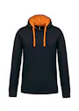 Kariban K446 Sweater Hooded Gecontrasteerde Capuchon Regular Fit miniatuur