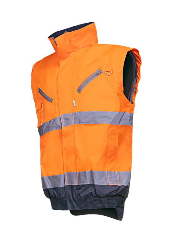 Sioen Signalisatie Winterblouson met Uittritsbare Mouwen Campbell 364AN2EX1