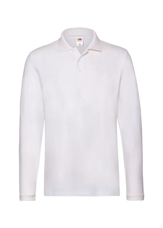 Fruit of The Loom Premium F541N Poloshirt Long Sleeve