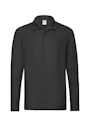 Fruit of The Loom Premium F541N Poloshirt Long Sleeve miniatuur