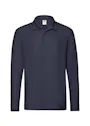 Fruit of The Loom Premium F541N Poloshirt Long Sleeve miniatuur