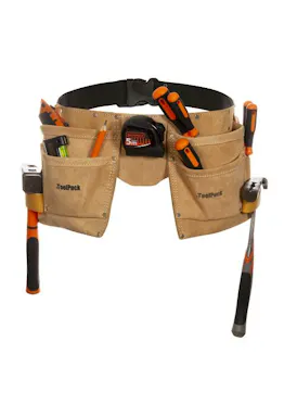 ToolPack Superior Dubbele leren Gereedschapsgordel