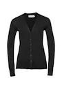 Russell Z715F V-Neck Knitted Cardigan Regular Fit Dames miniatuur