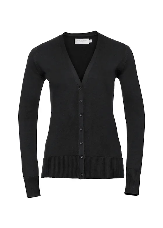 Russell Z715F V-Neck Knitted Cardigan Regular Fit Dames