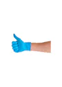 CMT Handschoenen Latex Gepoederd Blauw (1.000 stuks) miniatuur