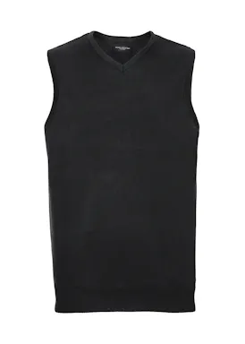 Russell Z716 Knitted Pullover V-Neck Sleeveless Regular Fit