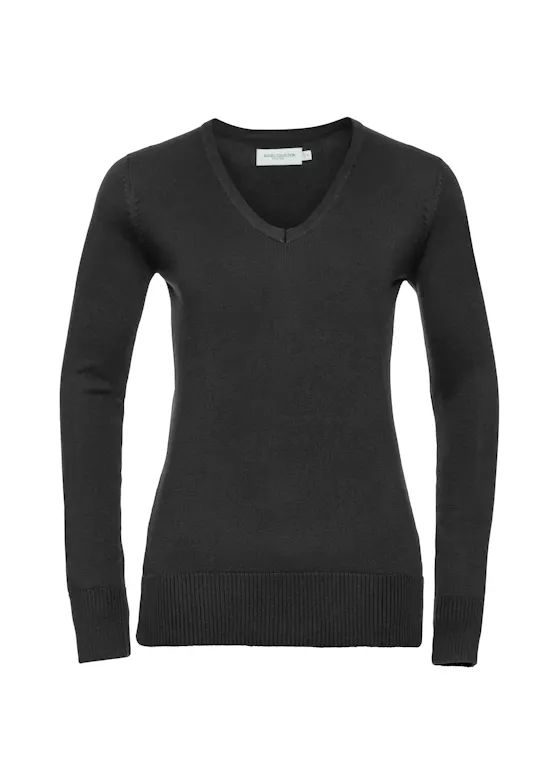 Russell Z710F Trui V-Neck Knitted Regular Fit Verwarmd Dames