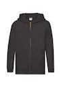 Fruit of The Loom F401K Sweat Jacket Hooded Regular Fit Premium Kinderen miniatuur