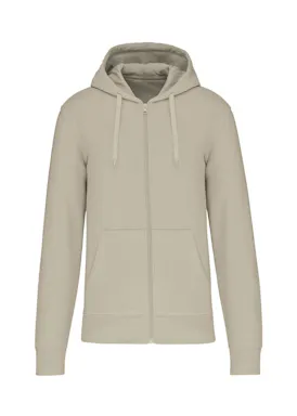 Kariban Ecologische Herensweater Met Capuchon en Ritssluiting