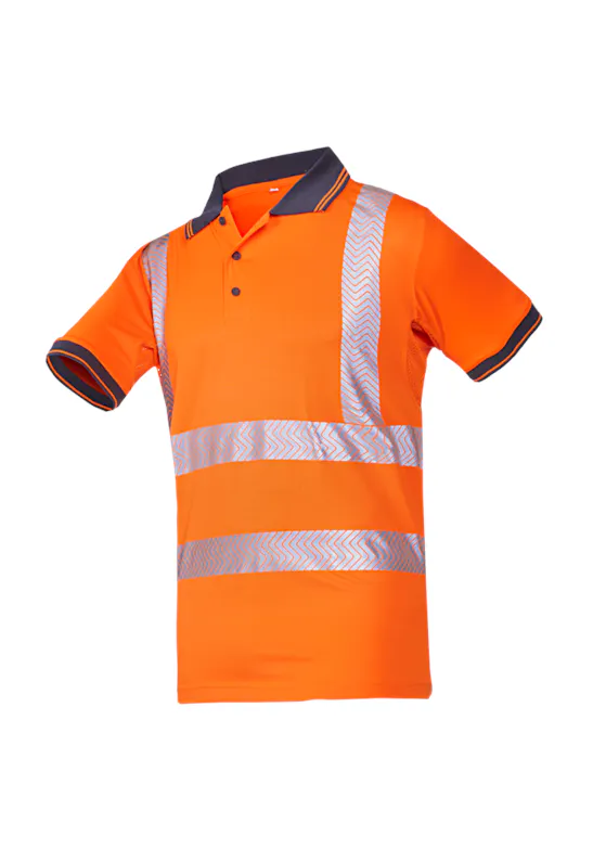 Sioen Tiola 3881 Poloshirt Hi-Vis Antibacterieel Dames