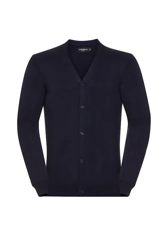 Russell Z715M Cardigan V-Neck Knitted Regular Fit