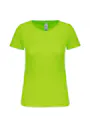 Kariban BIO150IC T-Shirt Ronde Hals Regular Fit Dames miniatuur