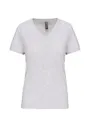 Kariban BIO150 T-Shirt V-Hals Slim Fit Dames miniatuur