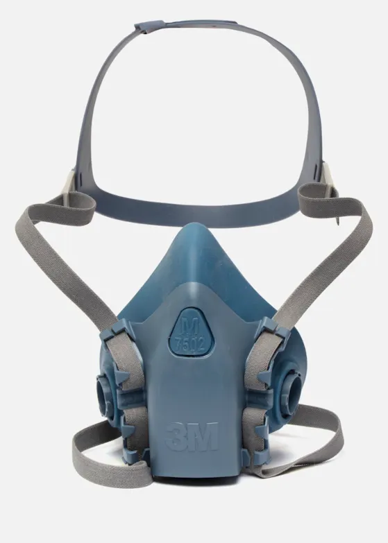 3M 7502 Herbruikbaar Halfgelaatsmasker Siliconen M