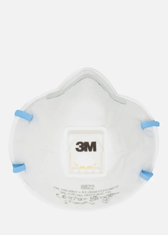 3M 8822 Stofmasker FFP2 Met Ventiel (10 stuks)