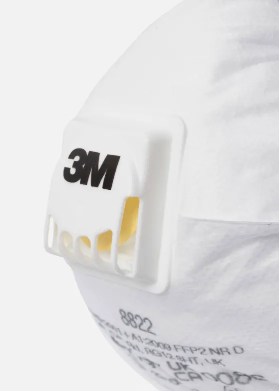 3M 8822 Stofmasker FFP2 Met Ventiel (10 stuks)